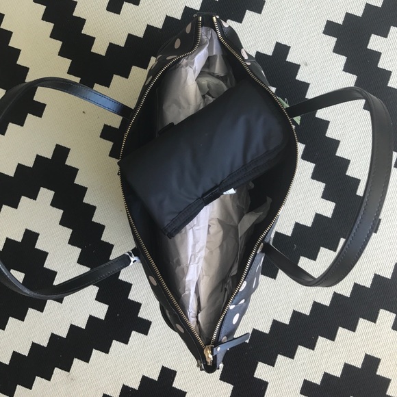 Kate Spade❤Diaper Baby Bag Leather - Picture 5 of 6