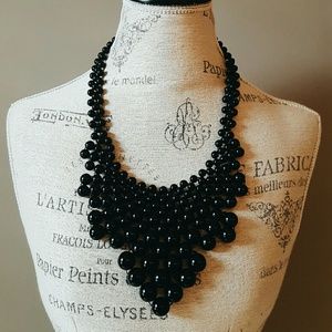 Black Bubble Necklace
