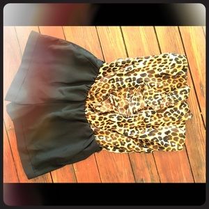 Sexy Strapless Romper