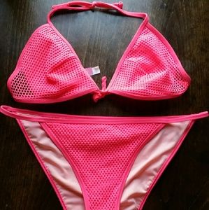 Hot pink Victoria's secret bikini