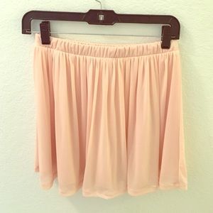 Pac sun light pink skater skirt
