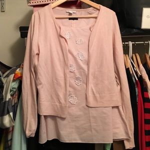 GAP Cardigan Tank Combo