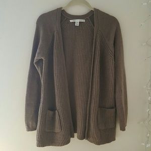 Light Brown Cardigan Sweater