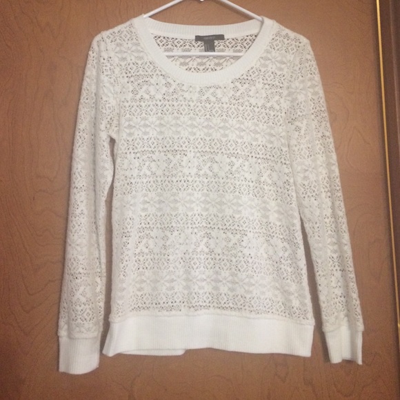 Soft Lace Sweater