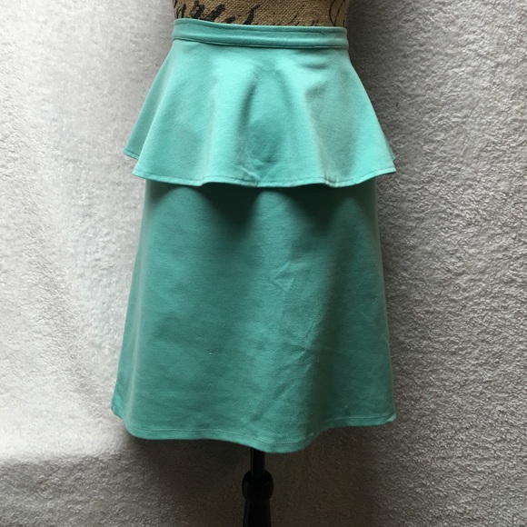 Plus size Peplum Skirt