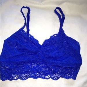 Victoria Secret PINK Royal blue bralette