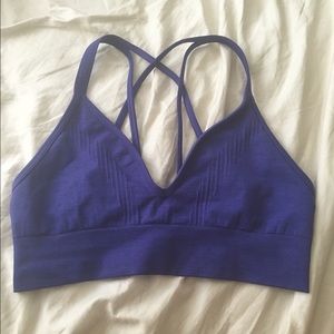 Lululemon Royal blue sports bra