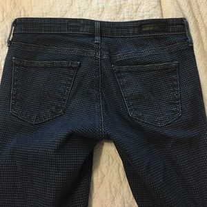 AG the legging ankle polka dot