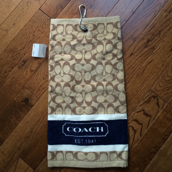 Coach Golf Towel