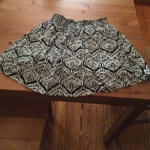 Cute floral summer skirt