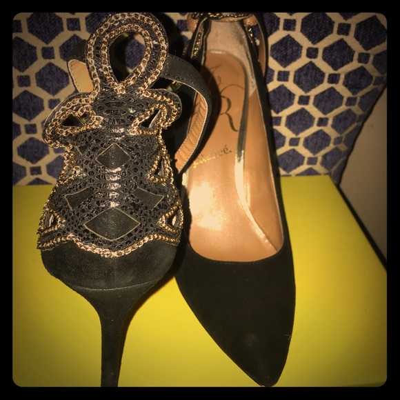 Suede J.Renee stilettos - Picture 1 of 3