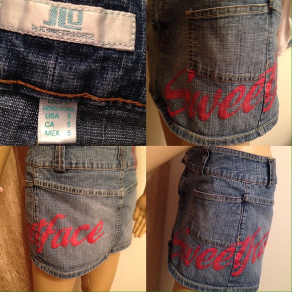 JLo Jean mini skirt - Picture 3 of 4