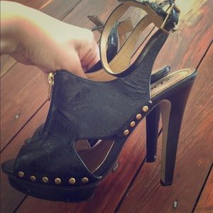 Sexy Peep Toe Strappy Heels