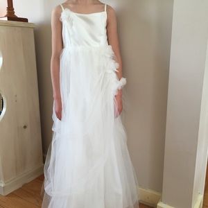 Girls flower girl dress