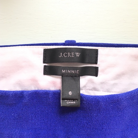 SOLD IN BUNDLE!! J. Crew blue Minnie skinnies - Picture 3 of 4