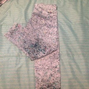 Nike splatter leggings