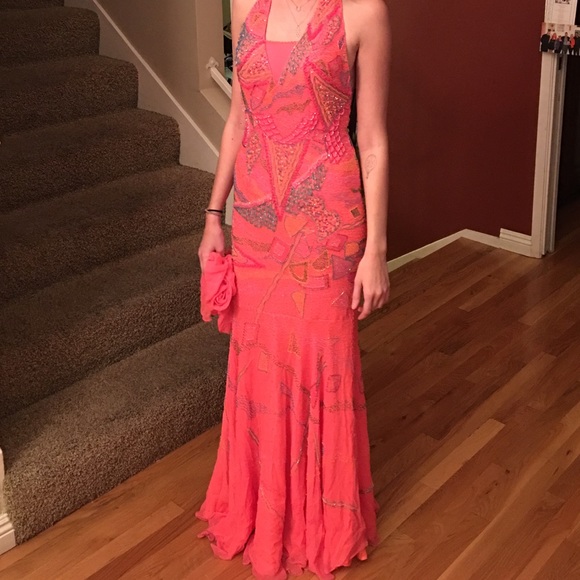 Vintage Hand beaded mermaid gown- Make an offer!