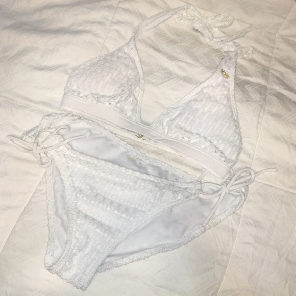 White rixy bikini