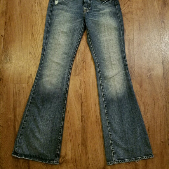 7 Jeans Flare Cut 25 x 31 Cute and GREAT CONDITION - Picture 4 of 4