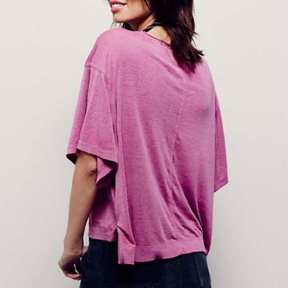 🎉flash sale🎉Free People oversized tee - Picture 2 of 4