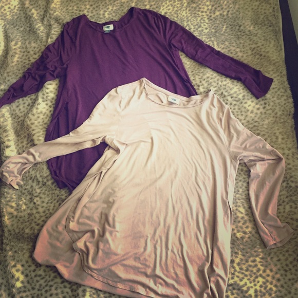❤️️SOLD Old Navy Tulip-Split Tunic Tops