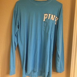 Blue VS long sleeve Tee!
