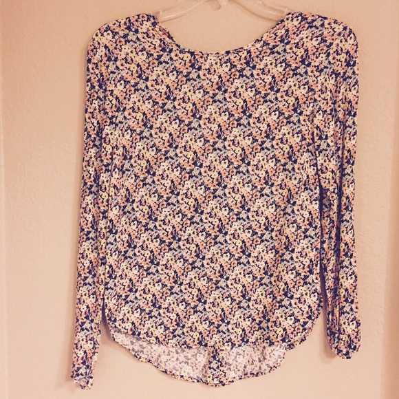 H&M floral blouse.