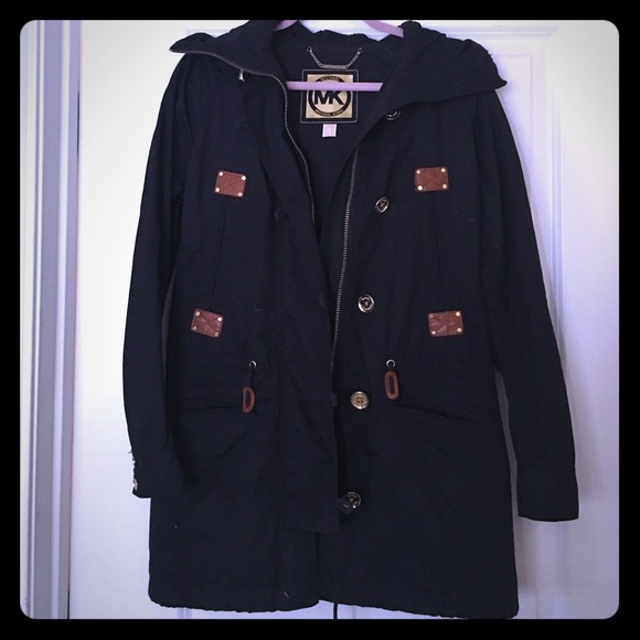 Navy blue Michael Kors jacket - Picture 1 of 2