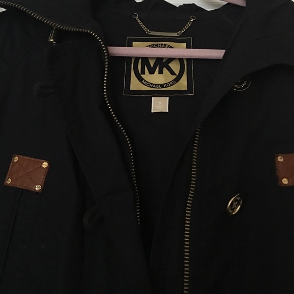 Navy blue Michael Kors jacket - Picture 2 of 2