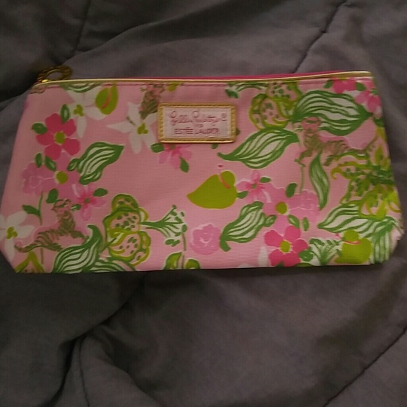 Lilly Pulitzer for Estee Lauder nwot cosmetic bag