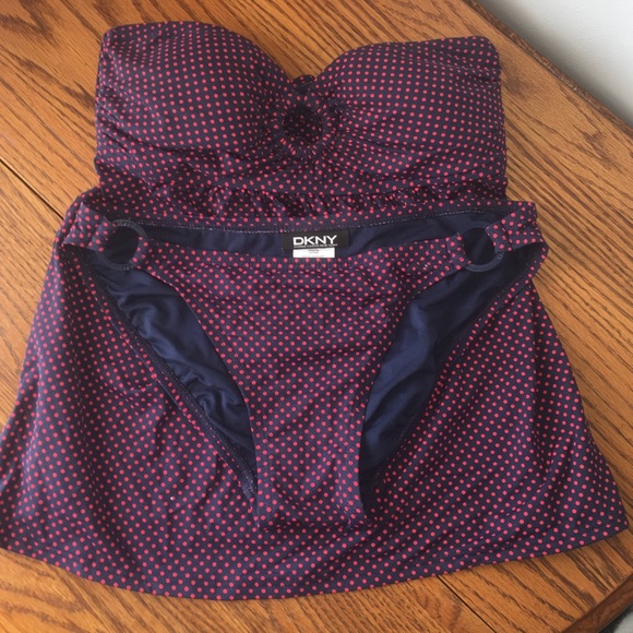 2 piece halter top swimsuit small by DKNY - Picture 1 of 4