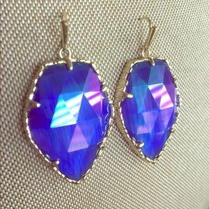 Authentic Kendra Scott Cobalt Iridescent Corley