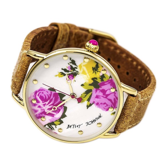 Betsey Johnson Floral Watch 🌺