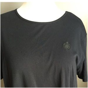Liz Claiborne black SS Tshirt with Logo