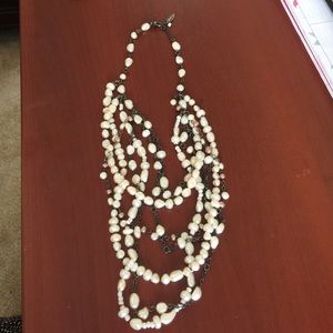 Multi Layered Pearl Necklace