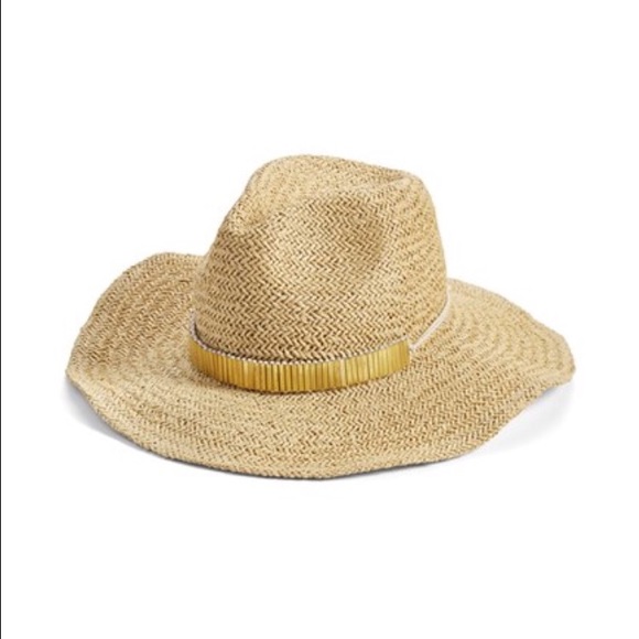 BCBG Western Panama Hat
