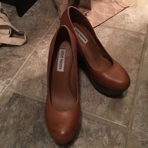 Steven Madden leather heels