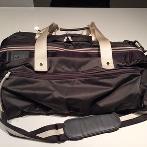 Lululemon duffle, yoga, gym bag - gently used!