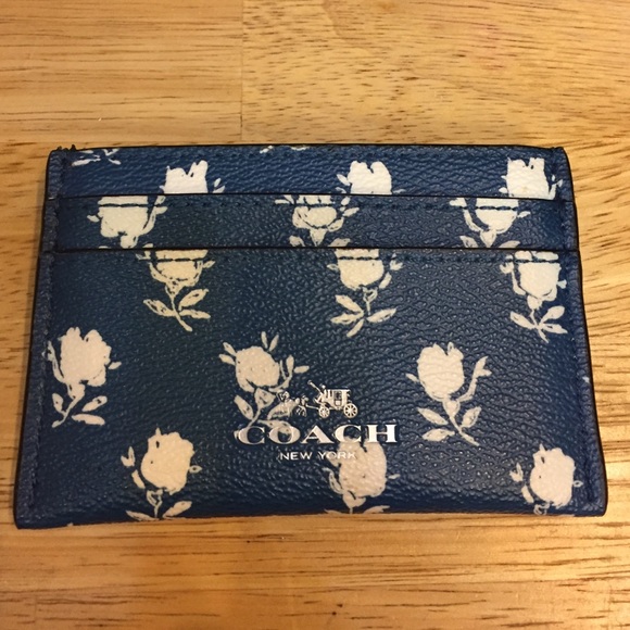 Authentic Coach card holder