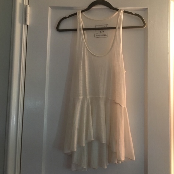 Free People Tops - Cream/whitish free people tank top