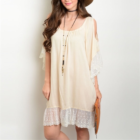 Ivory & Lace Dress