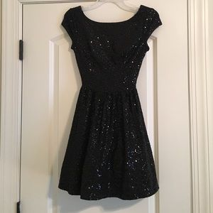 Black Sequin dress