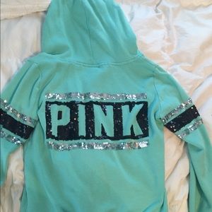 PINK zip up jacket