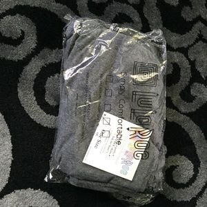 LuLaRoe leggings, heather gray NWT