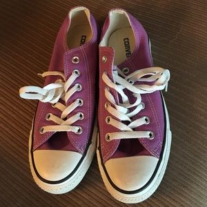 Magenta Converse All-Stars
