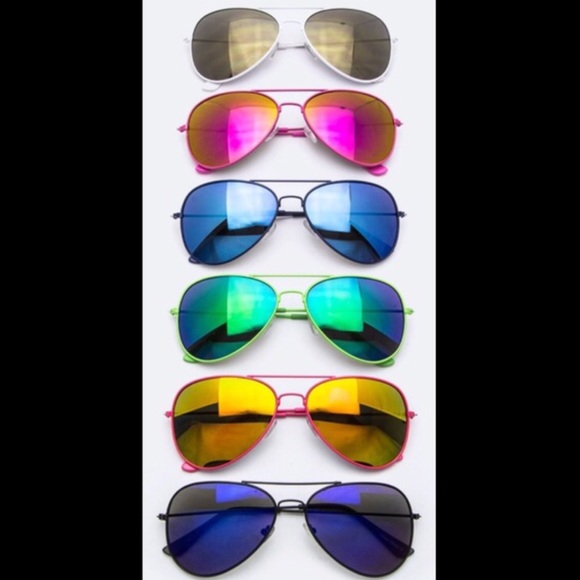 FINAL PRICE ❤️Mirrored aviator sunglasses YOU PICK - Picture 4 of 4