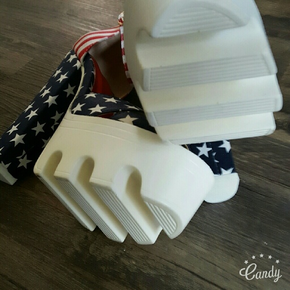 FUN flag platform heels - Picture 3 of 4