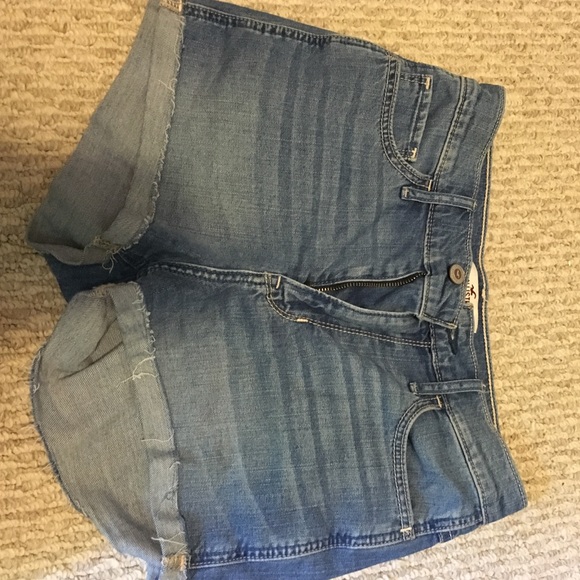 High rise Hollister shorts