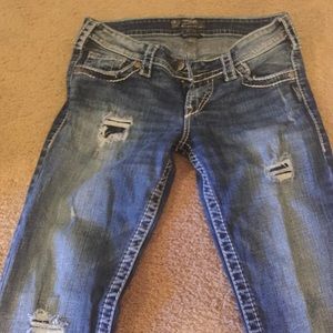 Silver Pioneer Jeans