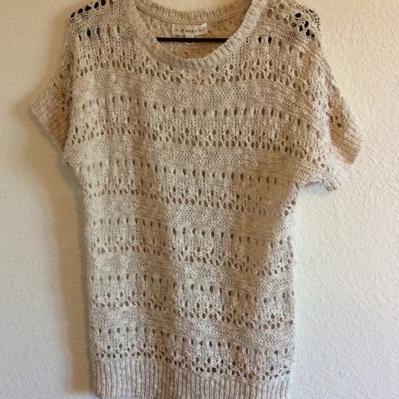 NWOT Tan light sweater
